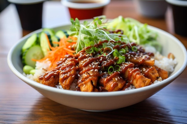 Spicy Chicken Katsu Donburi