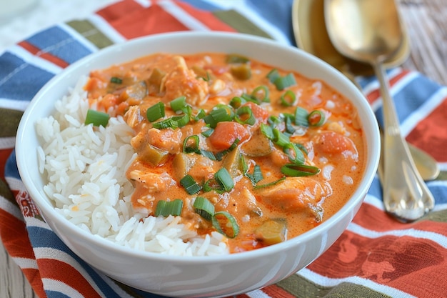 Spicy Chicken Tikka Masala Cuisine