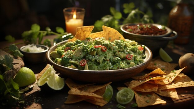 Spicy Guacamole Recipe Generative AI