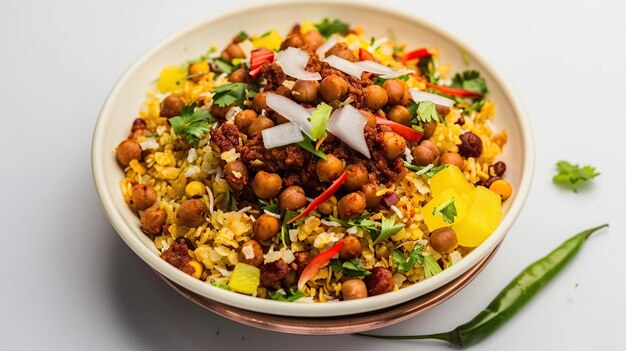 Spicy Indian Street Food in a Bowl