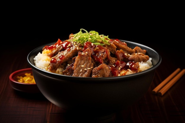 Spicy Pork Donburi Delight