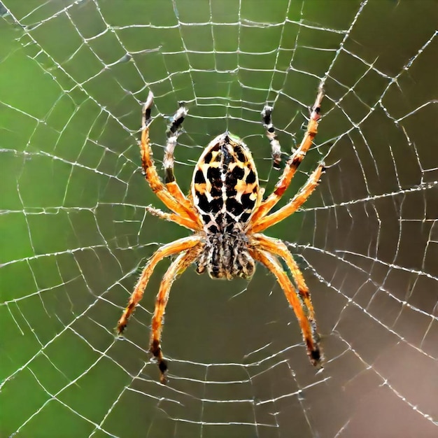 a spider that has the number 1 on it