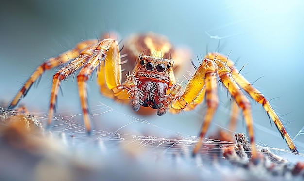 a spider that has a spider on its back