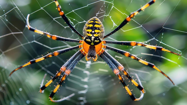 A spider that sits on the web Generative Ai