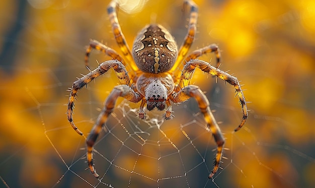 a spider web with the name of the spider on it