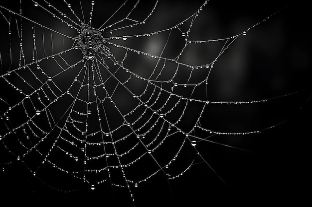 Spiderweb dark background horror decoration element