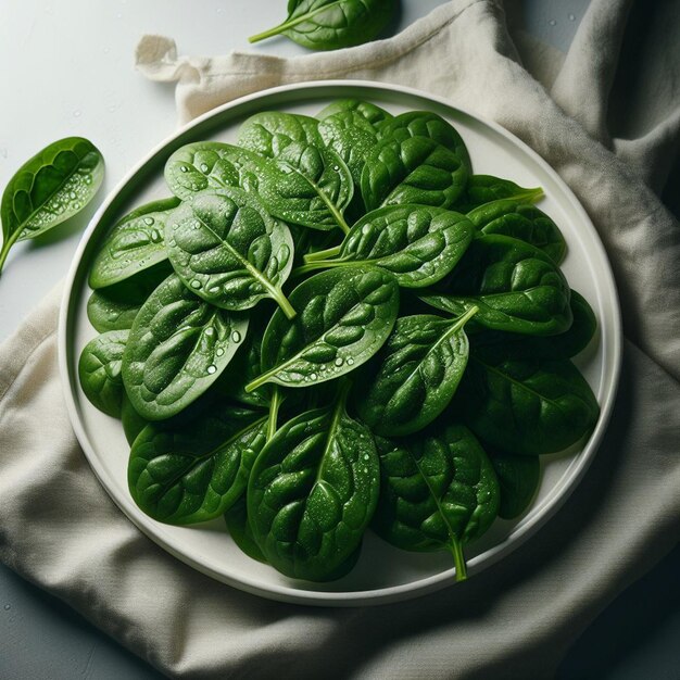 spinach food photograpy