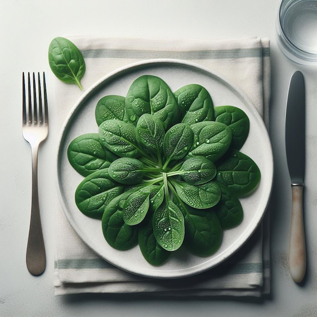 spinach food photograpy