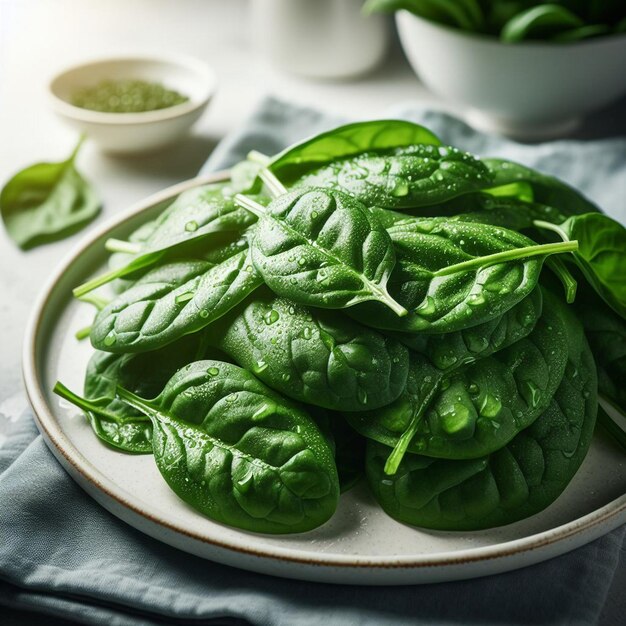 spinach food photograpy