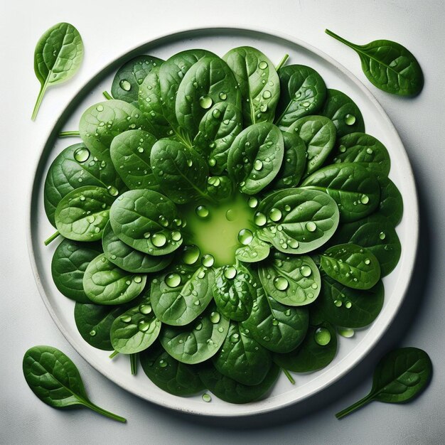 spinach food photograpy