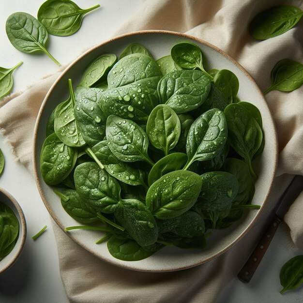 spinach food photograpy