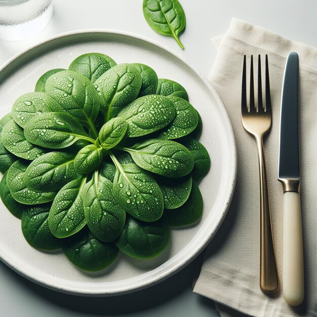 spinach food photograpy