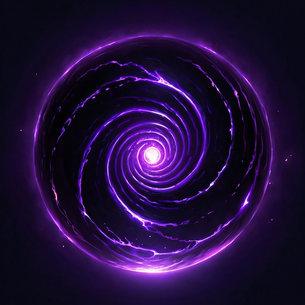 a spiral design with purple and purple lines and a spiral