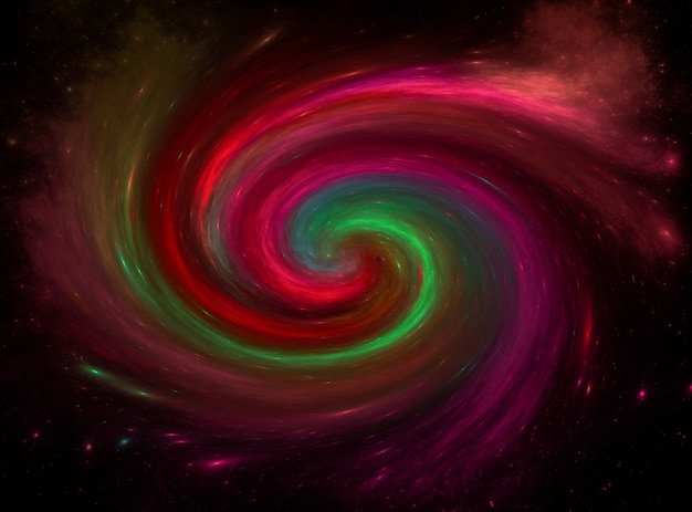 Spiral Galaxy. Outer Space background. Starry sky background.