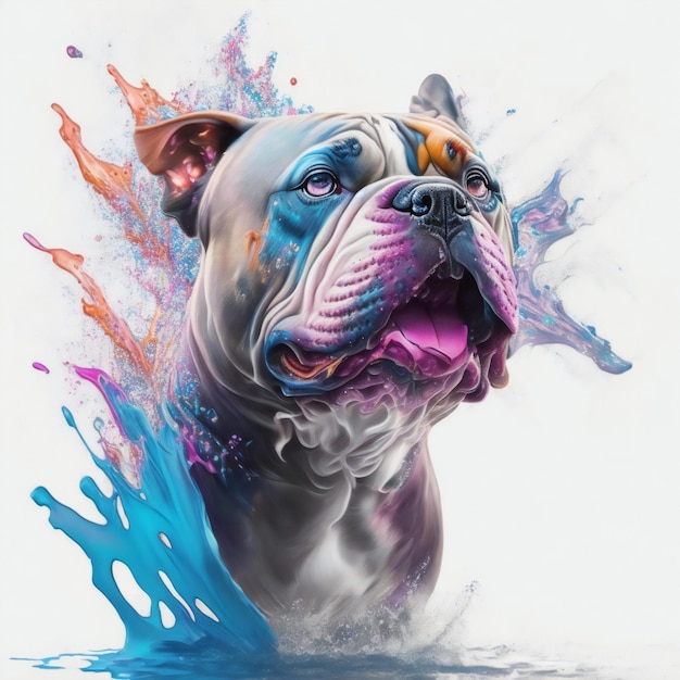 splash art of American bully