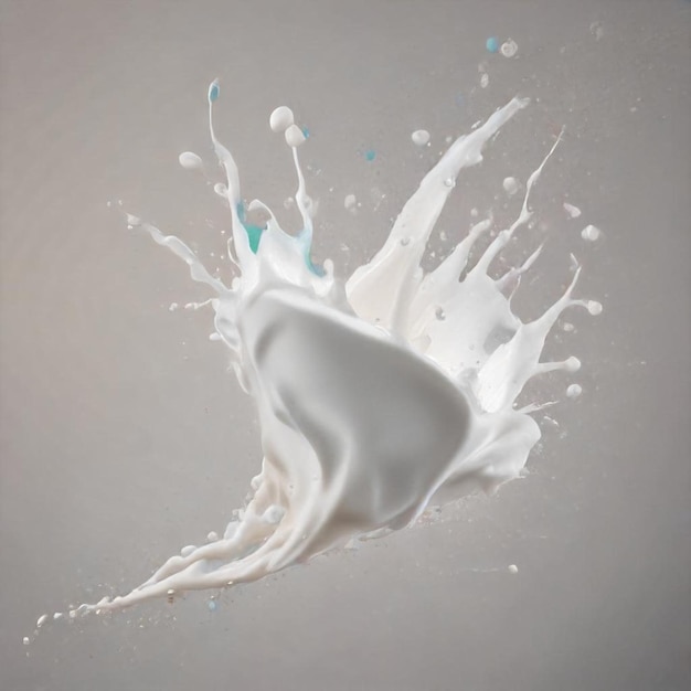 a splash of milk is shown with the word  on it