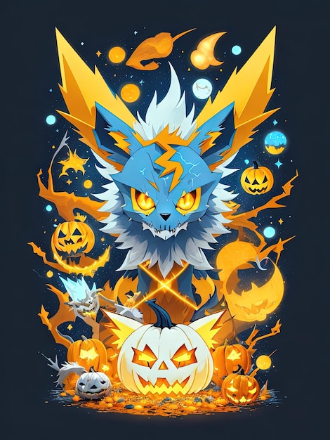 Photo spooky amp adorable halloween cute animals and pokemon fun