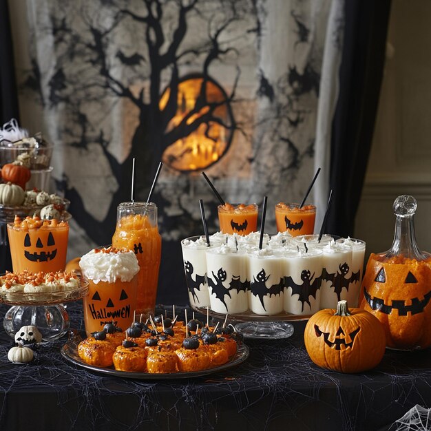 Spooky Soiree Themed Snacks Drinks and Setups for the Ultimate Halloween Party