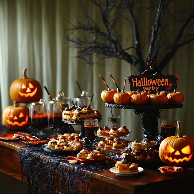 Spooky Soiree Themed Snacks Drinks and Setups for the Ultimate Halloween Party