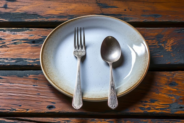 spoon fork plate