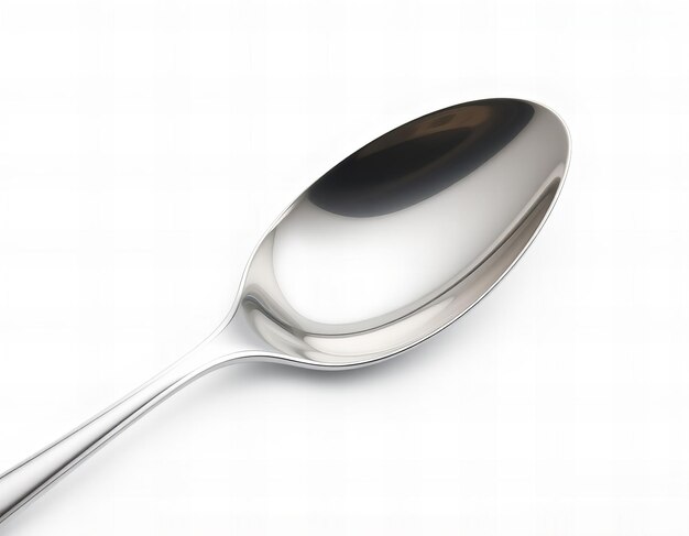 Photo a spoon with a black spot on it that says  no  on it