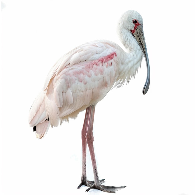 Photo spoonbill realistic photo