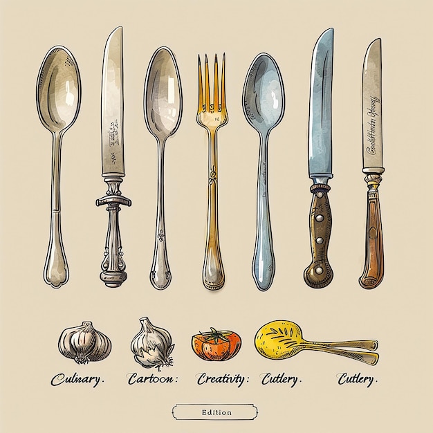 Spoonful of Whimsy Hand Carved Faces on Wooden Utensils Eat with a Smile Playful Wooden Cutlery