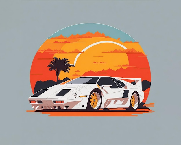 sport car illustration