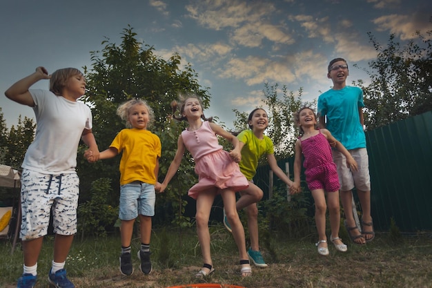 The sporting event for kids in the backyard