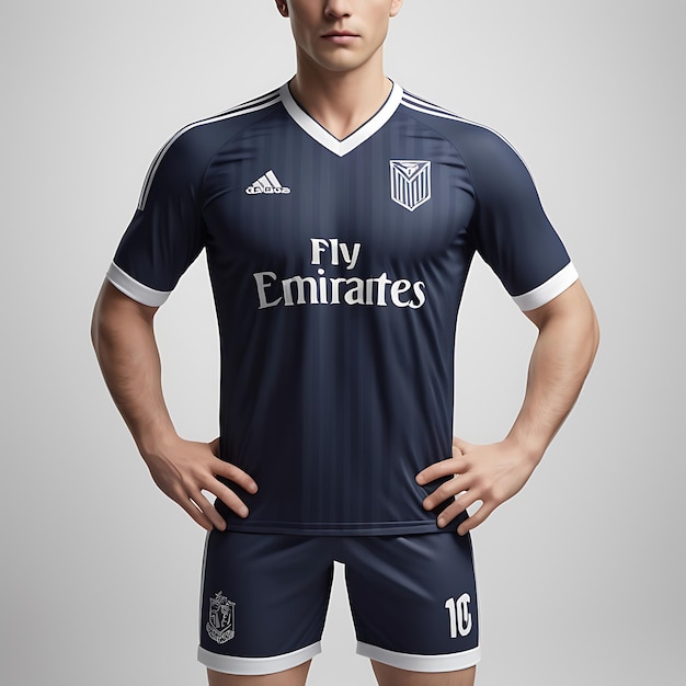 Photo sports jersey mockup