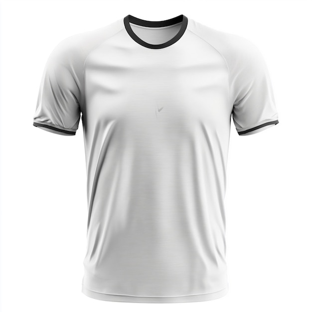 Sports jersey T shirt mockups with solid background