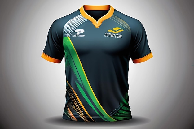 Sports tshirt jersey design concept vector sports jersey concept with front view