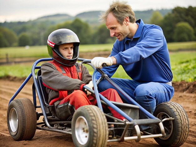 a sportsman teaching Autograss