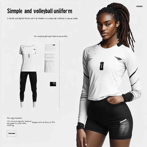 Photo sportswear promotion template