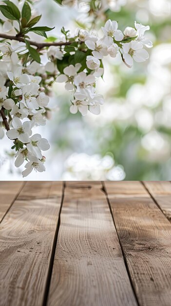 Spring Awakening on a Lush Green Table