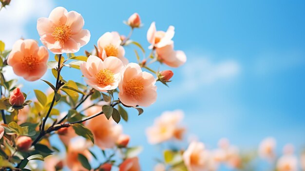 Spring Blossoms in Winter