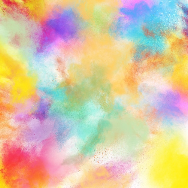 Spring colourful burst background