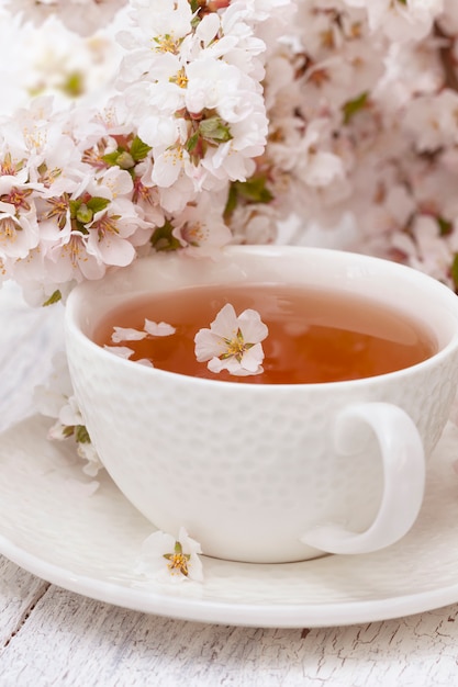 Spring cup of tea