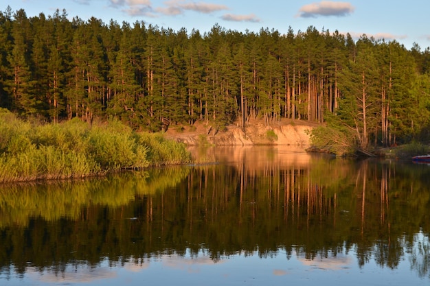 Spring in the national park Meshchersky central Russia