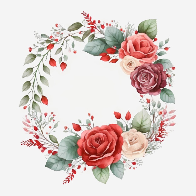 Spruce up Your Card Designs with Stunning Flower Wreaths A Guide to Creating Beautiful Floral