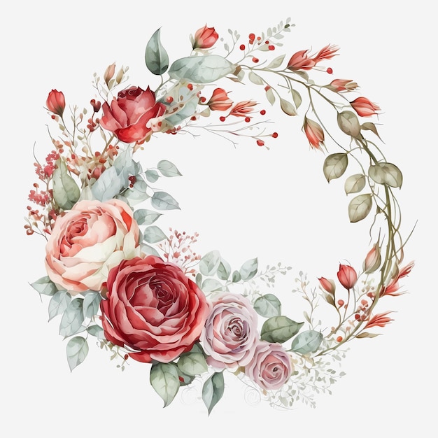 Spruce up Your Card Designs with Stunning Flower Wreaths A Guide to Creating Beautiful Floral