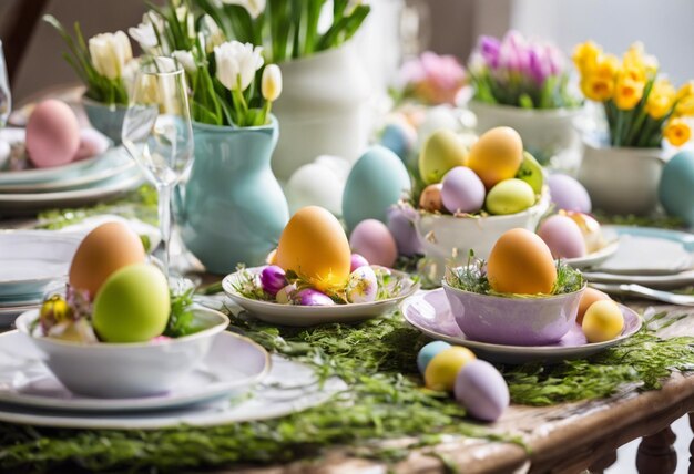 Spruce up your Easter celebrations with colorful decor and festive feasts