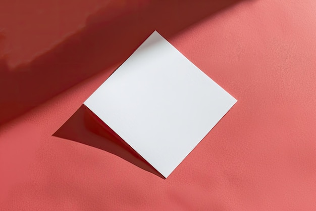 square flyer paper mockup