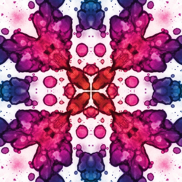 Square seamless pattern Beautiful abstract pattern Art kaleidoscope prints and fabric