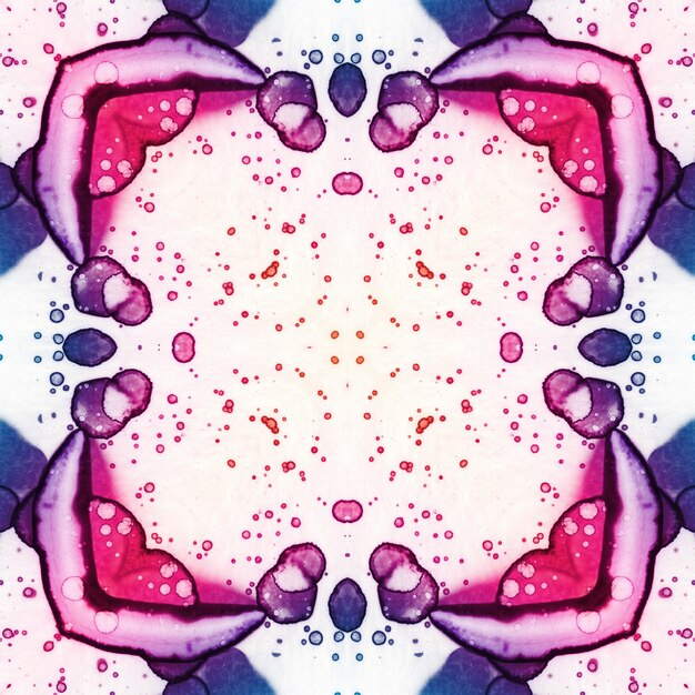 Square seamless pattern Beautiful abstract pattern Art kaleidoscope prints and fabric