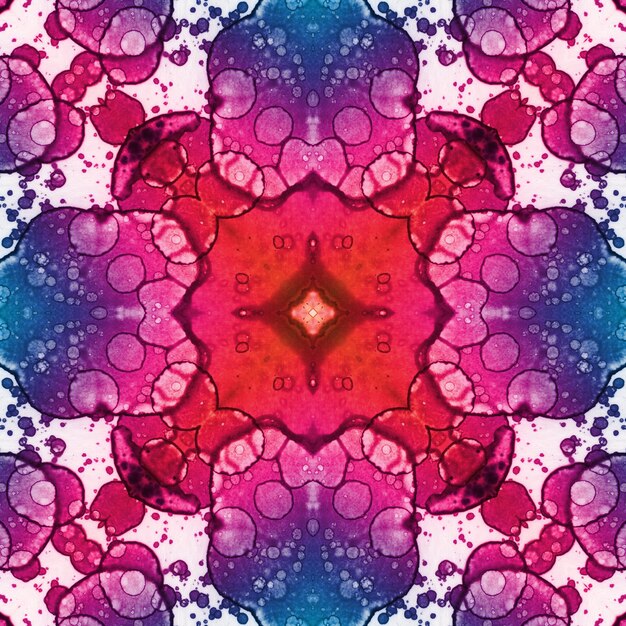 Square seamless pattern Beautiful abstract pattern Art kaleidoscope prints and fabric