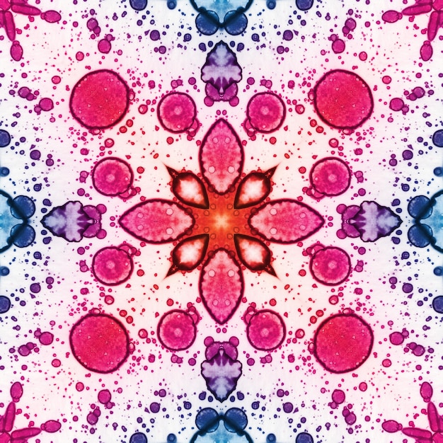 Square seamless pattern Beautiful abstract pattern Art kaleidoscope prints and fabric