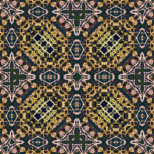 Square seamless patterns Woven wonderful digital patterns Modern fashion Kaleidoscope