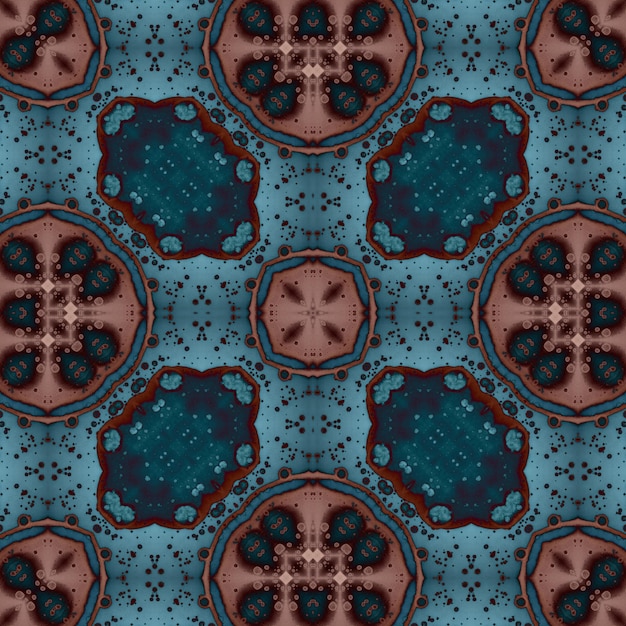 Square seamless patterns Woven wonderful digital patterns Modern fashion Kaleidoscope