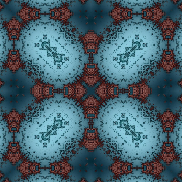 Square seamless patterns Woven wonderful digital patterns Modern fashion Kaleidoscope